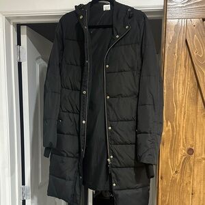 J. Crew Black Puffer Jacket